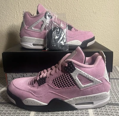 Air Jordan 4 ретро «Орхидея» кроссовки размер 12 Вт/10,5 М AQ9129-501 - Изображение 1 из 4