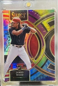 💥2024 Panini Select James Wood #1 Tie-Dye /25 (RC) - Washington Nationals🇺🇸 - Picture 1 of 11