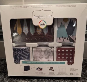 Project Life Core Kit Sharp Edition Becky Higgins NIB 616 Cards - Picture 1 of 2
