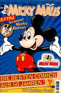 Micky Maus Heft Nr. 38 2001 Walt Disney Egmont Ehapa Verlag GmbH - Bild 1 von 1