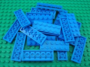 LEGO Lot of 25 Blue 2x6 Plates - Picture 1 of 1