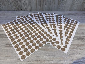 Selbstklebende Schraubverschlussabdeckungen Antik Eiche Handelspaket günstig bei eBay EasyMaths - Bild 1 von 7