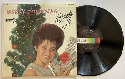 Brenda Lee Merry Christmas LP Decca (1964) STEREO vg++ - Image 1 of 3