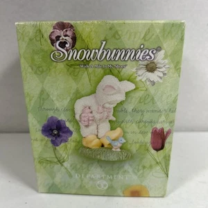 Dept 56 Snowbunnies WALK A MILE IN MY SHOES Figurine Retired NEW in box - Picture 1 of 10