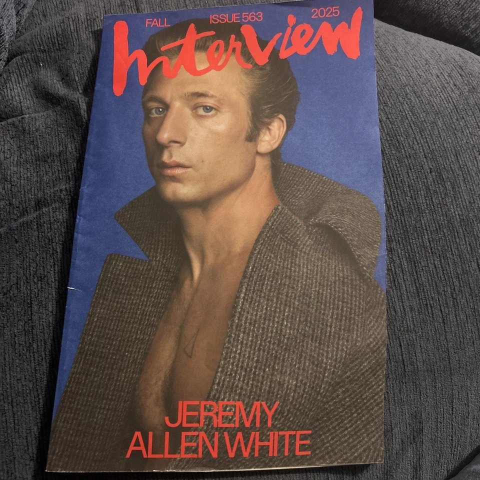 JEREMY ALLEN WHITE - Interview Magazine - Fall 2025 - Issue 563 - Image 1 of 1