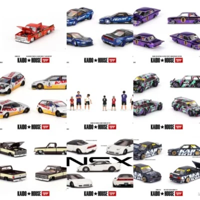 Kaido House x MINI GT 1:64 Fairlady / 510 / Skyline / CIVIC Model Car - Image 1 of 4