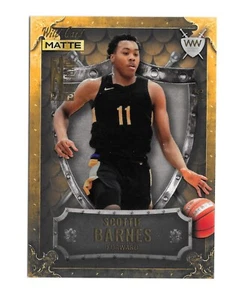 2022 Wild Card Matte National VIP Weekend Warrior Scottie Barnes Silver 1/8 - Picture 1 of 1