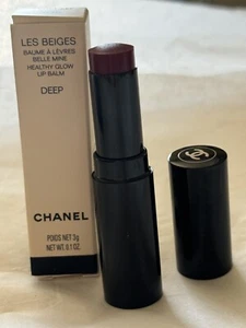 CHANEL LES BEIGES Healthy Glow Lip Balm Lasting Hydration BNIB Color DEEP - Picture 1 of 3