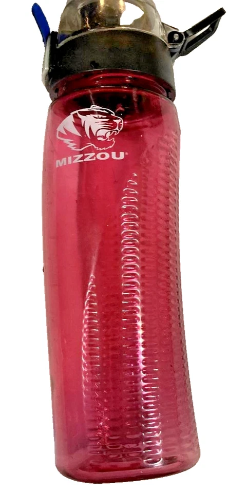 Termo Mizzou Tigers con tapa rosa 24 oz UMC MO Missouri Columbia COMO Foto 1 de 1