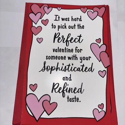 Hallmark Valentine’s Day Greeting Card Funny Sophisticated & Refine Cupid’s Butt - Image 1 of 3
