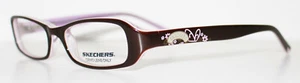 SKECHERS SK 1503 BRN/PK  BROWN PINK New Children's Girl's Optical Eyeglass Frame - Picture 1 of 2