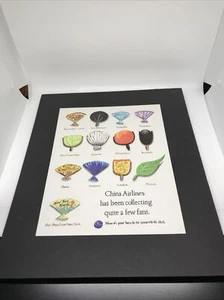 China Airline commercial Original Vintage ark work for Print Ad - Picture 1 of 5