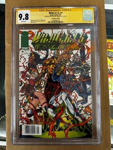 Wildcats #9 CGC SS 9.8 Signed By Jim lee & Scott Williams Newsstand Image - Picture 1 of 3