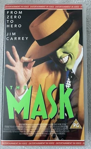 The Mask VHS 1994 Vintage Video Jim Carrey UNTESTED - Picture 1 of 5