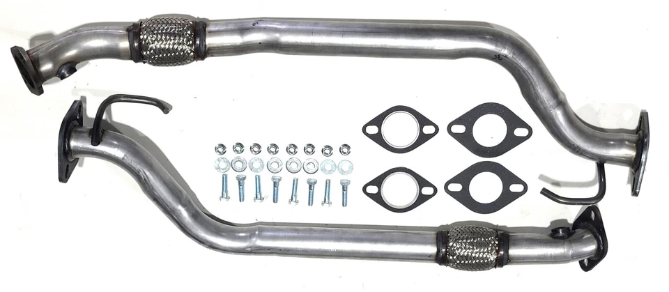 FITTS: 2009-2012 HYUNDAI GENESIS COUPE 3.8L FRONT LEFT & RIGHT SIDE FLEX PIPE - Image 1 of 1