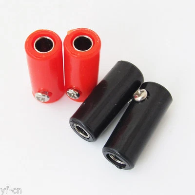 50pcs 4mm Banana Jack Female Socket Test Connector Screw for Cable Binding Post - Image 1 of 3