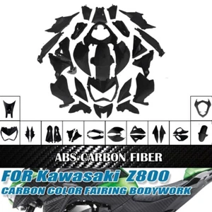 Motor Carbon Fiber Fairing Bodywork Cover Fender Cowling Kit For KAWASAKI Z800 - Picture 1 of 161