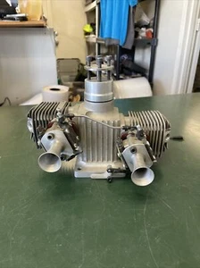 Eagle 370 S70 Dual Dellorto Kohlenhydrate RC Fernbedienung Flugzeugmotor - Bild 1 von 24