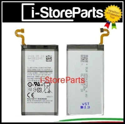 BATTERIA NUOVA PER Samsung Galaxy S9 G960F EB-BG960ABE 3000mAh RICAMBIO PILA - Immagine 1 di 2