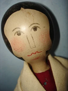 Aritst Edna Oar Young 12" SHADOWDANCER Jointed Wooden Doll 1980s - Picture 1 of 12