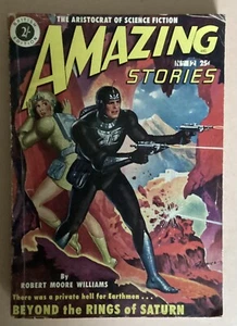 Amazing Stories 1951. British edition # 12. Vintage Science Fiction Fantasy - Picture 1 of 5
