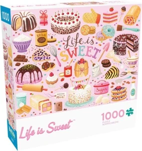 KLASSISCHES Buffalo Spiele LIFE IS SWEET 1000-TEILIGES PUZZLE - Bild 1 von 3