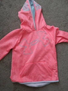 Youth Under Armour Hoodie L/S Pull Over Unisex Cold Gear-Sz YMD/JM/M PreOwned - Picture 1 of 6