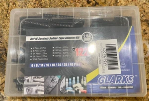 Glarks 122 Stck. 2,54 mm Rastermaß DIP IC Buchsen Löt Typ Adapter Sortiment Kit - Bild 1 von 2