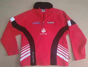 Holden HSV Jumper Mens Size Extra Large Red Sherpa Fleece 1/4 Zip Adults - Picture 1 of 6