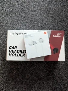 Phone or Tablet Car Head Rest Holder and Mi Headphones - Picture 1 of 9