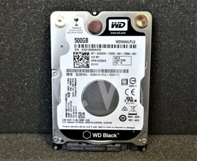 CXKCK WD5000LPLX Dell 500GB 7.2K RPM 6Gbps 2.5" SATA HDD Hard Drive - Image 1 of 2