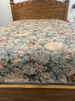 Винтажный гобелен пододеяльник цветочный осень полный/королева хлопок смесь полиэстера - Изображение 1 из 4