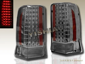 2002-2006 CADILLAC ESCALADE SMOKE LED TAIL LIGHTS NEW - Picture 1 of 2