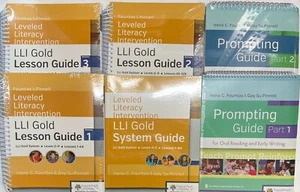 Fountas & Pinnell Leveled Literacy Intervention Gold LLI Lesson Guides Grade 4 - Imagen 1 de 1
