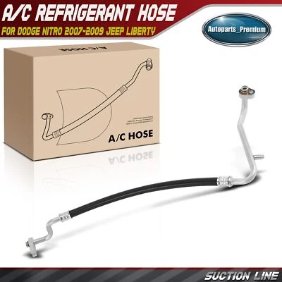 A/C Hose Suction Line for Dodge Nitro 2007-2009 Jeep Liberty 2008-2009 V6 3.7L - Image 1 of 4
