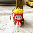Cute Doll Keychain PVC Doll Pendant Cartoon Colorful Key Chain Keyring Ornamen p