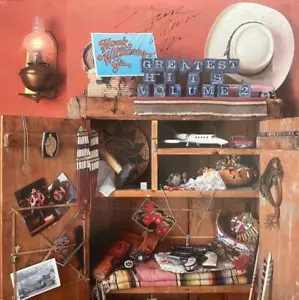 HANK WILLAMS JR. AUTOGRAFO FIRMATO A MANO LP ALBUM "GREATEST HITS 2" - Foto 1 di 2