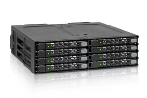 ICY Dock MB998SP-B 8 Bay 2.5" SATA SAS SSD HDD Mobile Rack Enclosure - Afbeelding 1 van 6