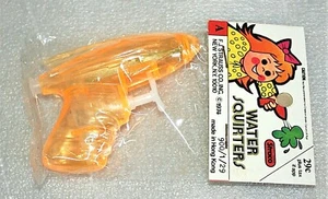 Straco Dime Store Toy Plastic Water Pistol Ray Gun 1974 NOS New Hong Kong Orange - Picture 1 of 4