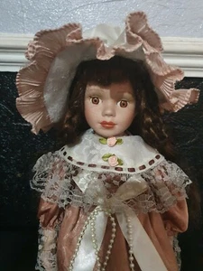 Selten !!! Vintage Knightsbridge Sammlerstück Porzellanpuppe 15 Zoll - Bild 1 von 6