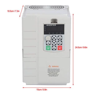 Variable Frequency Drive 3 Phase Inverter 3 In 3 Out Motor Converter VFD 380VAT9 - Picture 1 of 23