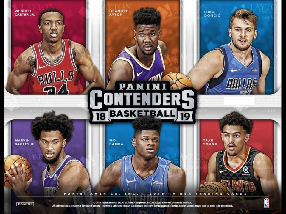 2018-19 Panini Contenders Season Ticket Basketball Cards Pick From List - Image 1 of 1
