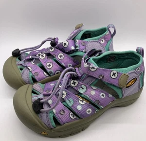 KEEN Sandals Shoes Water Hiking Kid’s 13 Purple Teal Water Outdoor - Picture 1 of 17