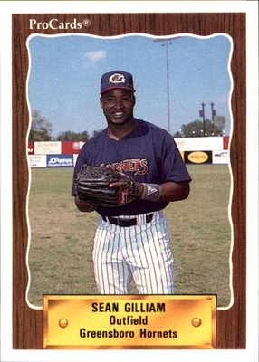 Sean Gilliam 1990 ProCards #2674 RC FREE SHIPPING AutographDen - Image 1 of 2