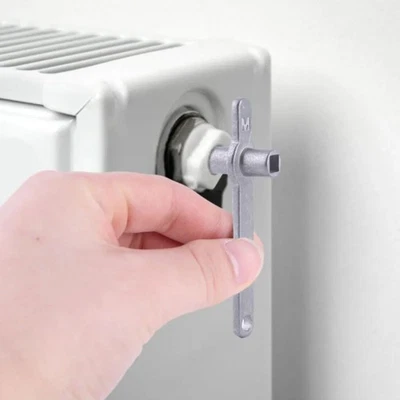 Metal Construction Radiator Bleed Key Radiator Vent Key  Heating Maintenance - Image 1 of 4