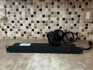 WIREMOLD LEGRAND J08B2B 125V, 15A, 20"L, 8 OUTLETS 15FT CORD RACKMOUNT - Picture 1 of 5