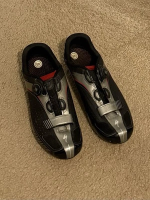 Zapatos de carretera de ciclismo Specialized Comp para hombre EE. UU. 11,5, UE 45, negros Foto 1 de 3