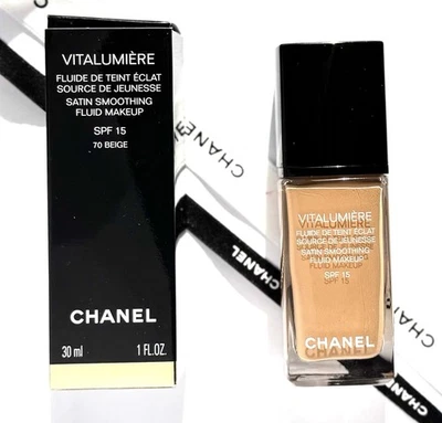 Vitalumiere Satin Smoothing Fluid Makeup Spf15 70 Beige 30ml - Image 1 of 2