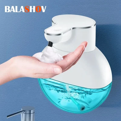 1pcs Smart Automatic Soap Foam Dispenser USB Rechargeable Wall Mounted 400ml - Image 1 of 4