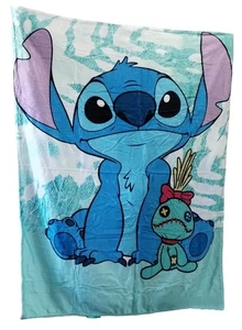 Stitch Fleece Überwurf Decken 50x40 - Bild 1 von 3